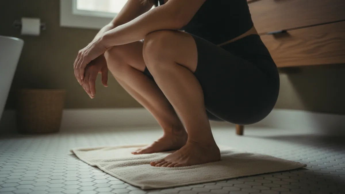Sport en salle de bain : exercices efficaces sans matériel