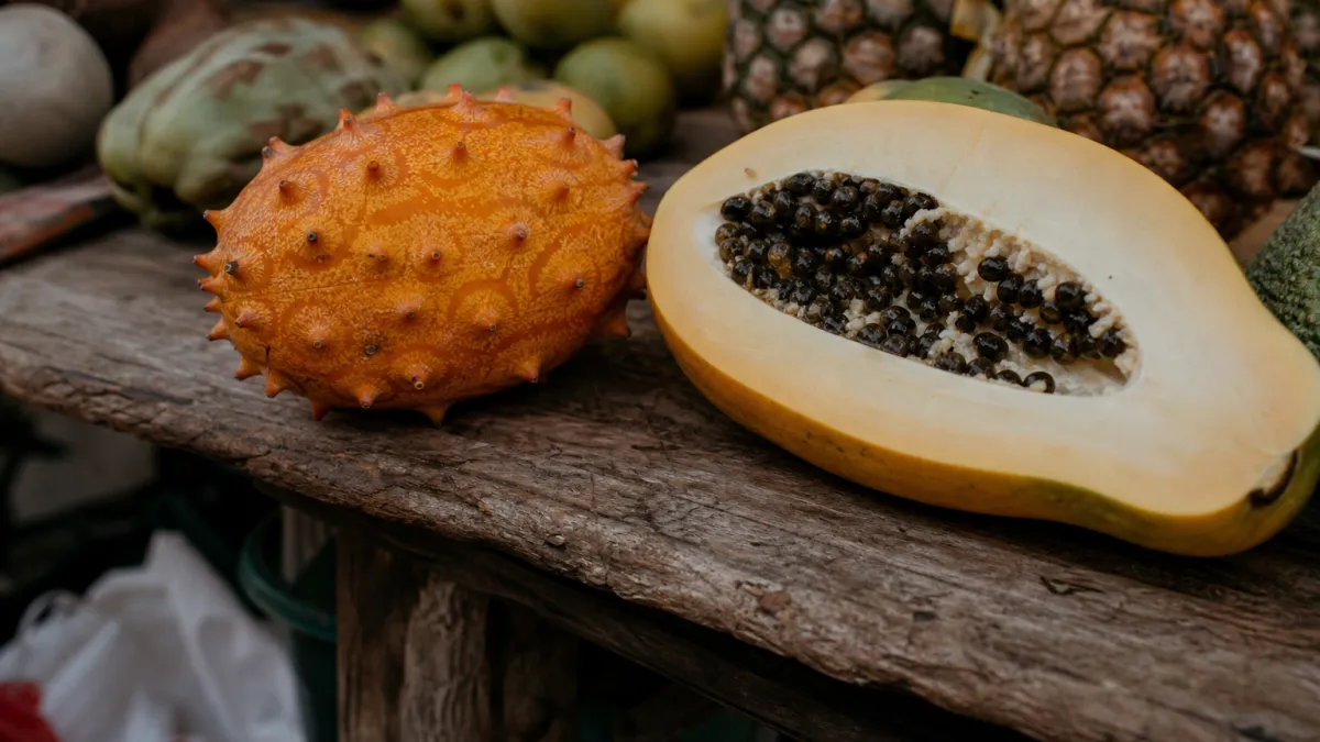 Fruits qui contiennent la lettre W : la liste complète